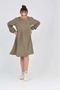 Girl's Pleated Detailed Dress