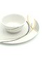 22 Pcs Gold line Melamine Dinner Set - 3