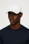 Uwa White Men's Basic Flat Form Hat Cap - 3