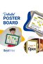 Ultra Brite Glitter Glam Poster Boards, Assorted Gold, Silver, Blue, Red, and Green Gli - 3