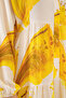 Women's Patterned Long Hijab Dress Yellow 1155 - 5