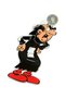 Plexi Cartoon Heroes Gargamel Glass Ornaments with Suction Cups - 2