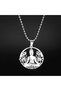 Yiwu Stainless Steel Tree of Life Necklace for Women/Men – Meditation & Yoga Necklace |   Minimalist Spiritual Jewelry |   Stylish Gift with Durable Chain - 7
