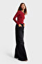 Women's Smoked Color 2W5-1 Lyl36 Palazzo Fit Lycra Stretch Fabric Inner Length 83cm Denim Jean - 5
