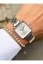 Women's Wristwatch Square Model Steel Cord Waterproof Bracelet Gift - 3