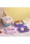 Kids Lunch Box Stainless Steel Insulated – Double Decker Leakproof Bento Box with Spoon, So - 6