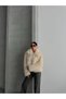 Annabel Beige Shawl Collar Comfortable Fit Women's Coat with Inner Lining Premium Quality Zr Fur Coat - 8