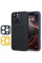Cloud Soft Case + Camera Grids SET for Apple iPhone 16 Pro Max, MagSafe, Black - 2