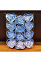 Blue Heart Designed Tulle Pouch - 2