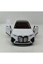 سيارة BMW IX SCALE بمقياس 1:32 مقاس 12 سم معدنية - 4