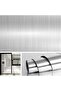 Self Adhesive İnnox Metallic Grey Brush Patterned Foil - 3