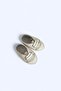 Soft Non-Slip Sole Baby First Step Shoes Beige - 7