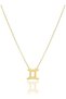12 Zodiac Signs Necklace for Women Girls Constellation Pendant Necklace Horoscope Necklaces - 3