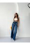 Trend Custom Design High Waist Wide Leg Jean Denim Palazzo Pants-Custom Design High Rise Wide Leg Jean - 8