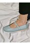 Genuine Leather Women's Casual Shoes – Elegant Buckle Model - 2