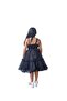 Bust Ruffle Paillettes Short Girl's Evening Dress - 5