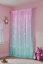 Pink Blue Hearts Patterned Children's Baby Room Background Curtain (Single Wing Pricing) - 4