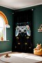 Gamer Player 1 Patterned Children's Baby Room Background Curtain (Single Wing Pricing) - 4
