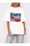 Summer Special Seasonal Tomato Printed Crew Neck Cotton White Women'S/Men's Unisex Oversize Tshirt - 2