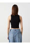 Xside Crew Neck Embroidered Women's Crop Top (S5) - 4