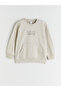Printed Boy's Sweatshirt and Sweatpants Set of 2 - 2