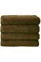 Pack Of 4 - Hand Towel - 100% Cotton 600 GSM Medium Size (45x75cm) Highly Absorbent And Super - 2