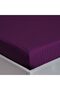 Extra Deep Fitted Elastic Bedsheet Set With Pillow Covers (Purple, Single (90x190+30CM)) - 8
