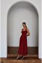 Women’s Square Neck Thick Strap Stylish Design Dress - 2