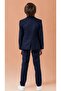 Boys' Tuxedo Suit – 5-Piece Set with Jacket, Trousers, Vest, Bow Tie, and Shirt - 6