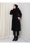 Women's Large Size Fiber Filled Sports Quilted Nova Fabric Coat 0198 - 3