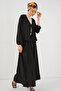 Women's Ayrobin Kimono Skirt Double Set 8047 - Black - 3