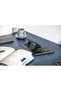 Built-in rectangular socket, 1 schuko socket, 2 USB A, 1.5 m cable, white, wireless charging, - 4