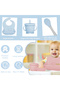Nora 12 Pieces Baby Feeding Tableware Set - Lion Blue - 3