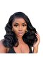 New Black Wavy Wig - Medium-Length - 5