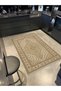 Mosso Beige Themed Traditional Pattern Woven Base Modern Decorative Carpet Mosso234Beige - 2