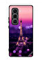 غطاء حماية لهاتف Infinix Hot 50 Pro 4G بتصميم برج إيفل