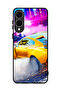 غطاء حماية لهاتف Samsung Galaxy S25 Edge بتصميم سيارة سباق