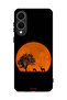 Samsung Galaxy S25 Edge Protective Case Cover Evening Moon Art