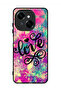 غطاء حماية لهاتف Tecno Spark Go 1 4G بخلفية Love Sparks