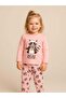 Girls' Cotton Animal Printed Pajama Set - 5
