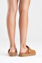 Elvarin Women's Genuine Leather Slippers Tan Suede - 4