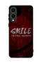 Samsung Galaxy S25 Edge Protective Case Cover Smile Its Free Therapy