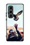 غطاء حماية لهاتف Infinix Hot 50 Pro 4G بتصميم Eagle Landing