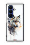 Samsung Galaxy Z Fold7 Protective Case Cover Wolf Abstract Art