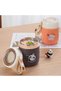 Bear Vacuum Insulated Food Jar- Leak-Proof Portable Food Bowl, Stainless Steel with Foldable - 5