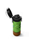 Green Brown High Craft Patterned Steel Thermos Flask 500 ml 31992 - 5