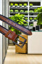 2408 - 100% Genuine Leather 4 cm Edge-Stitched Blackened Brown Men's Belt - 3