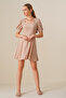 Women's Square Neck Knitted Dress Biscuit 1169 - 2