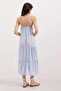 Women's Strap Midi Dress Blue 1173 - 4