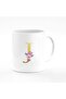 Designer Printed Coffee Mug 11oz Ceramic Personalised Gift Mugs Cup -Custom Monogram Initi